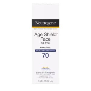 NEUTROGENA AGE SHIELD FACE LOTION SUNSCREEN SPF70 88ML