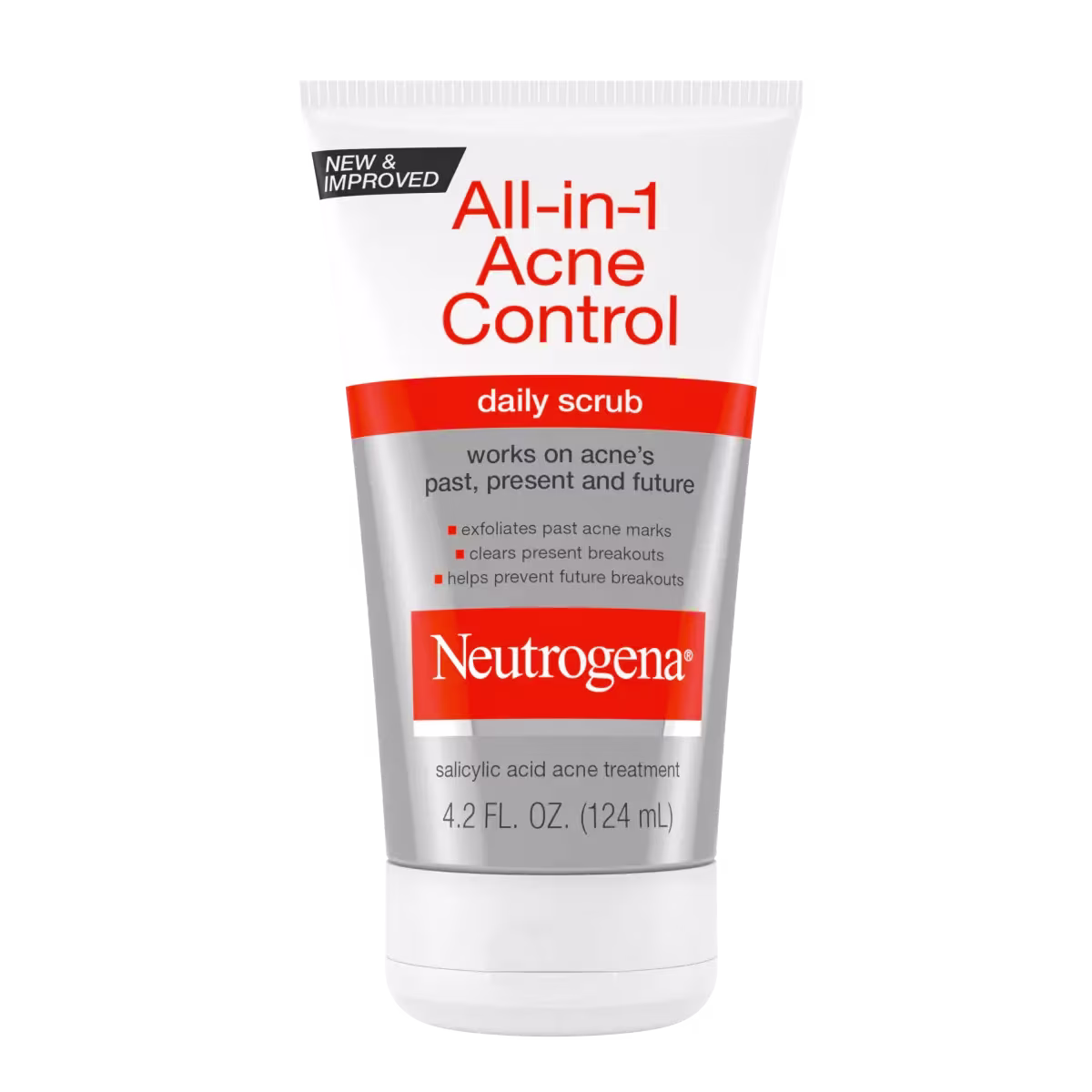 NEUTROGENA ALL-IN-ONE ACNE CONTROL DAILY SCRUB 124ML