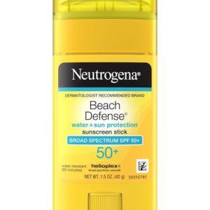 NEUTROGENA  BEACH DEFENSE SUNSCREEN STICK SPF 50 42G