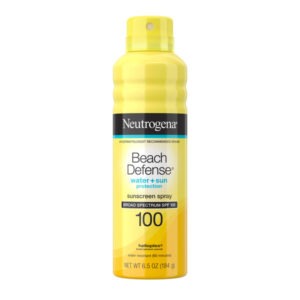 NEUTROGENA BEACH DEFENSE WATER+SUN PROTECTION SUNSCREEN SPRAY SPF100 184G