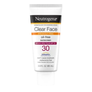 NEUTROGENA CLEAR FACE BREAKOUT FREE OIL-FREE SUNSCREEN SPF 30 88ML