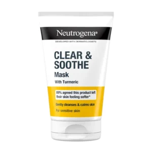 NEUTROGENA CLEAR & SOOTHE CLAY MASK WITH TURMERIC 50ML