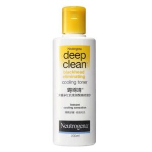 NEUTROGENA DEEP CLEAN BLACKHEAD ELIMINATING COOLING TONER 200ML