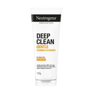 NEUTROGENA DEEP CLEAN FOAMING CLEANSER 100G TUBE