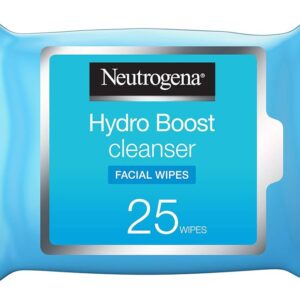 NEUTROGENA HYDRO BOOST CLEANSER FACIAL WIPES 25S
