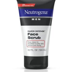 NEUTROGENA MEN RAZOR DEFENSE FACE SCRUB 124ML
