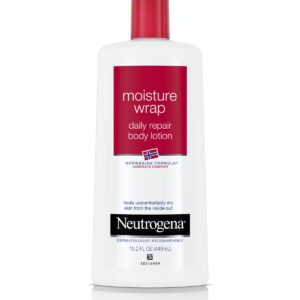 NEUTROGENA MOISTURE WRAP BODY LOTION 449ML PUMP
