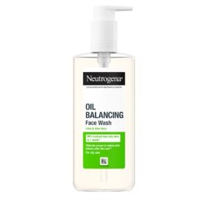 NEUTROGENA OIL BALANCING FACIAL WASH LIME OILY SKIN CLENSES 200ML