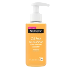 NEUTROGENA OIL-FREE ACNE WASH 6OZ 177ML SALICYCLIC