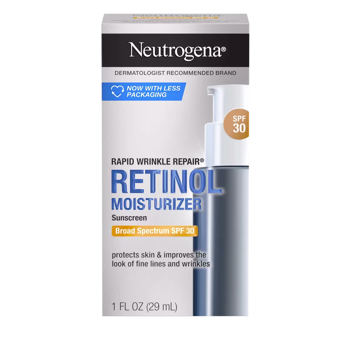 NEUTROGENA RAPID WRINKLE MOISTURISER SPF30 1FL OZ