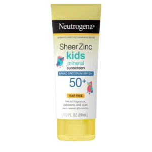 NEUTROGENA SHEER ZINC MINERAL SUNSCREEN SPF50 88ML