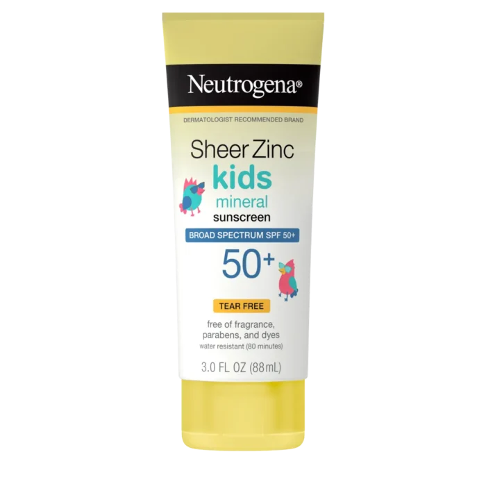 NEUTROGENA SHEER ZINC MINERAL SUNSCREEN SPF50 88ML