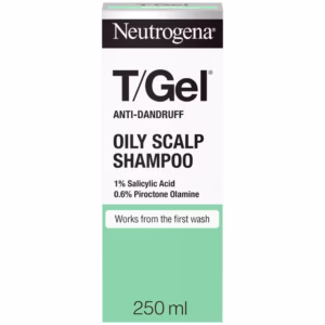 NEUTROGENA T/GEL OILY SCALP ANT-DANDRUFF SHAMPOO 250ML