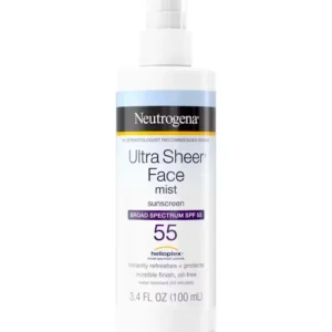 NEUTROGENA ULTRA SHEER FACE MIST SUNSCREEN SPF55 100ML