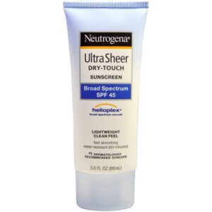 NEUTROGENA ULTRA SHEER SUNBLOCK DRY TOUCH SPF45 88ML