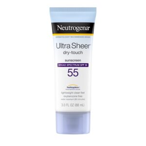 NEUTROGENA ULTRA SHEER SUNBLOCK DRY TOUCH SPF55 88ML
