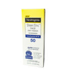NEUTROGENA ULTRA SHEER ZINC FACE DRY TOUCH SUNSCREEN SPF50 59ML
