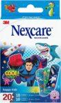NEXCARE BANDAGES HAPPY KIDS 3M 20PCS