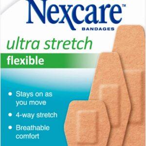 NEXCARE BANDAGES ULTRA STRETCH FLEXIBLE 3M 30PCS