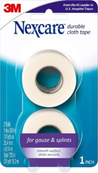 NEXCARE DURABLE CLOTH TAPE 3M 19MM X5.4M 6YD