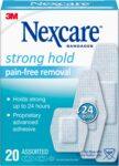 NEXCARE STRONG HOLD PAIN-FREE REMOVAL ASSORTED BANDAGES 20S
