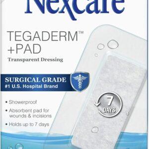NEXCARE TEGADERM + PAD TRANSPARENT DRESSINGS 5S