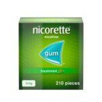 NICORETTE 2MG FRESHMINT GUM 210S
