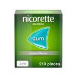 NICORETTE 2MG ORIGINAL GUM 210S