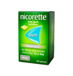 NICORETTE 4MG FRUITFUSION GUM 105S