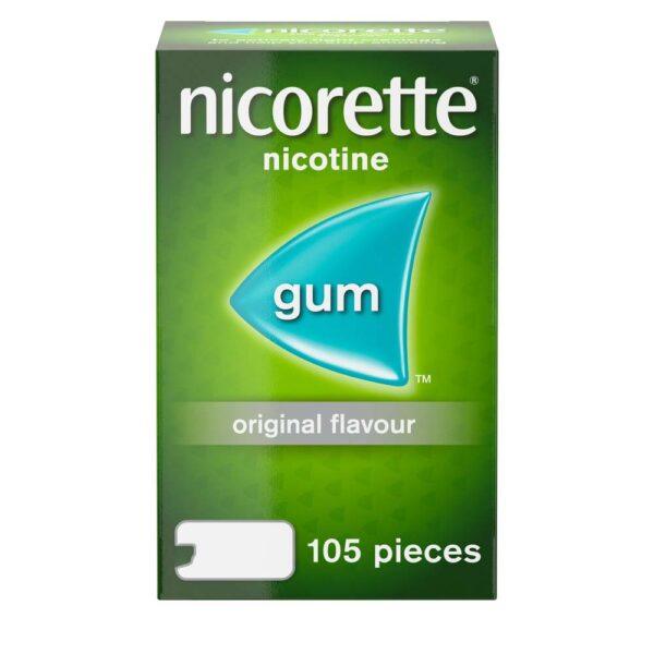 NICORETTE 4MG ORIGINAL GUM 105S