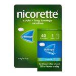 NICORETTE COOL LOZENGES 4MG ICY MINT 80S
