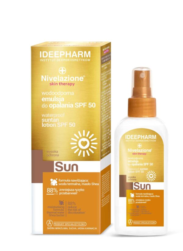 FARMONA IDEEPHARM NIVELAZIONE WATERPROOF SUNTAN LOTION SPF 50 SUN
