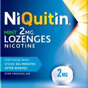NIQUITIN MINT 2MG LOZENGES NICOTINE 72PCS