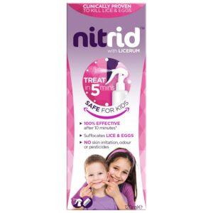 NITRID WITH LICERUM 120ML HEAD LICE TREATM