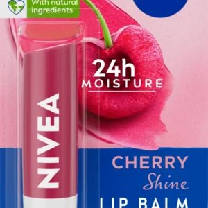 NIVEA CHERRY SHINE CARING LIP BALM 4.8G