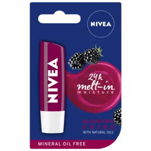 NIVEA LIPBALM FRUITY SHINE BLACKBERRY 4.8G