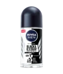 NIVEA MEN ANTI-PERSPIRANT BLACK WHITE INVISIBLE ORIGINAL 50ML ROLL ON