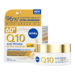 NIVEA Q10 ANTI-WRINKLE EXTRA NOURISH REPLENISH DAY CREAM 50ML