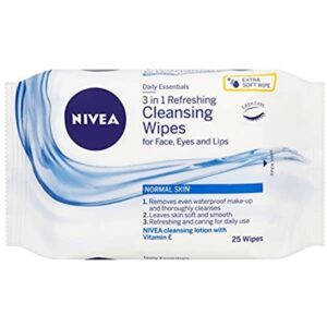 NIVEA REFRESHING CLEANSING 25WIPES