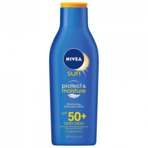NIVEA SUN LOTION PROTECT & MOISTURE 50+ SPF 200ML