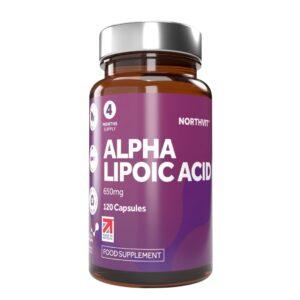 NORTHUMBRIA HEALTH ALPHA LIPOIC ACID 650MG CAPS 120S