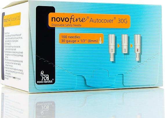 NOVOFINE NEEDLES 30G 8MM 100S