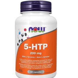 NOW 5HTP 200MG CAPSULES 60S