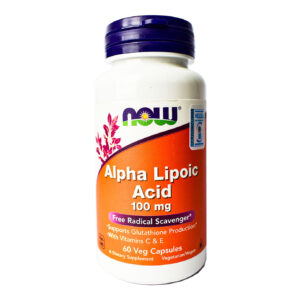 NOW ALPHA LIPOIC ACID 100MG CAPSULES 60S