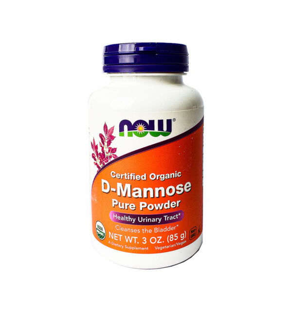 NOW D-MANNOSE PURE POWDER HEALTHY UTI 85G