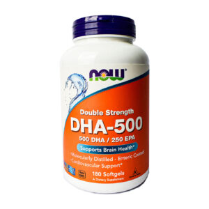 NOW DHA-500 EPA 250MG 180 SOFTGELS