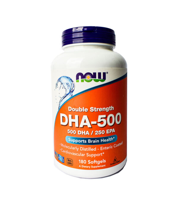 NOW DHA-500 EPA 250MG 180 SOFTGELS