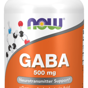 NOW GABA 500MG CAPSULES 100S