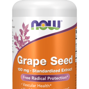 NOW GRAPE SEED 100MG CAPSULES 100S