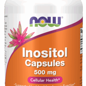 NOW INOSITOL 500MG 100VEG CAPSULES